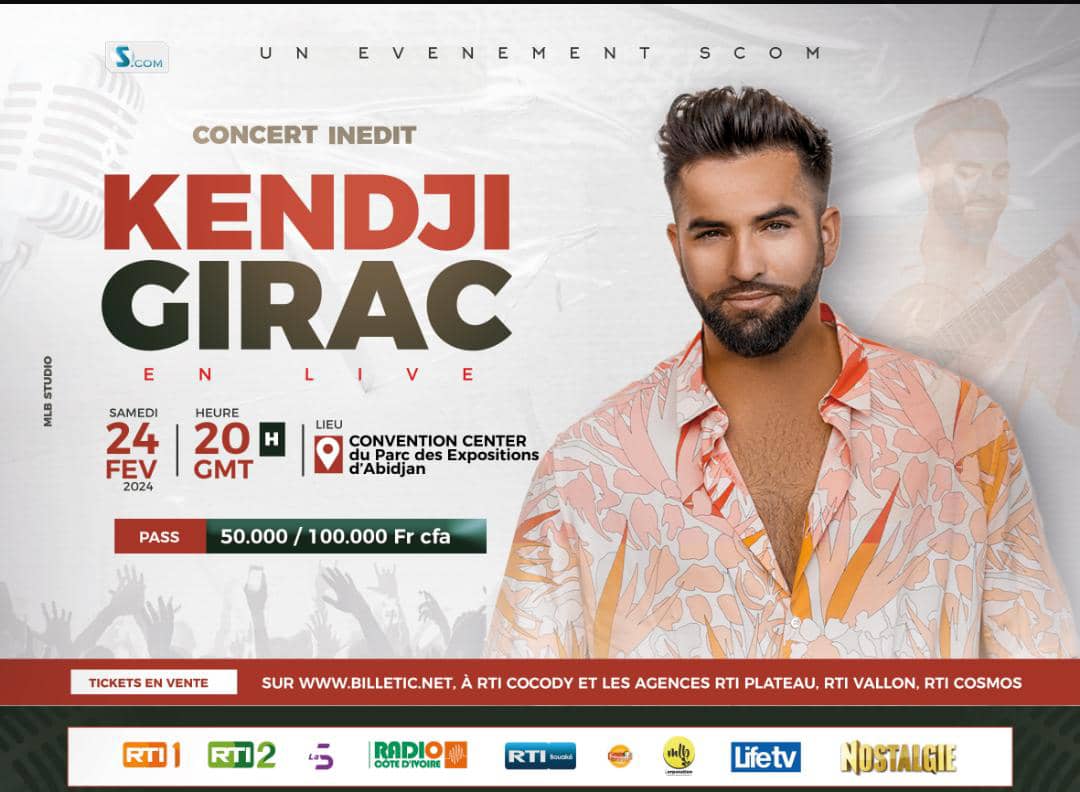 KENJI GIRAC EN CONCERT LIVE - BILLETIC